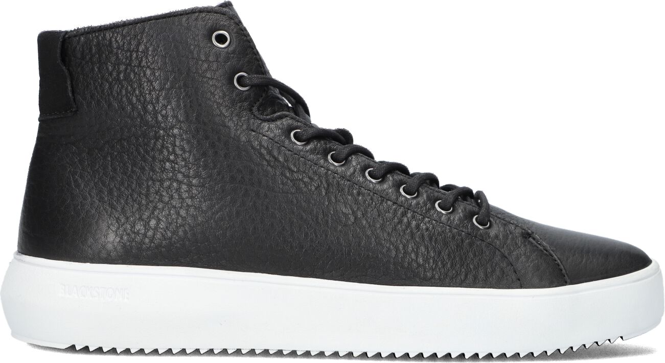 Blackstone Hoge Sneakers Heren Yg09, Maat: 41, Materiaal: Leer, Kleur: Zwart