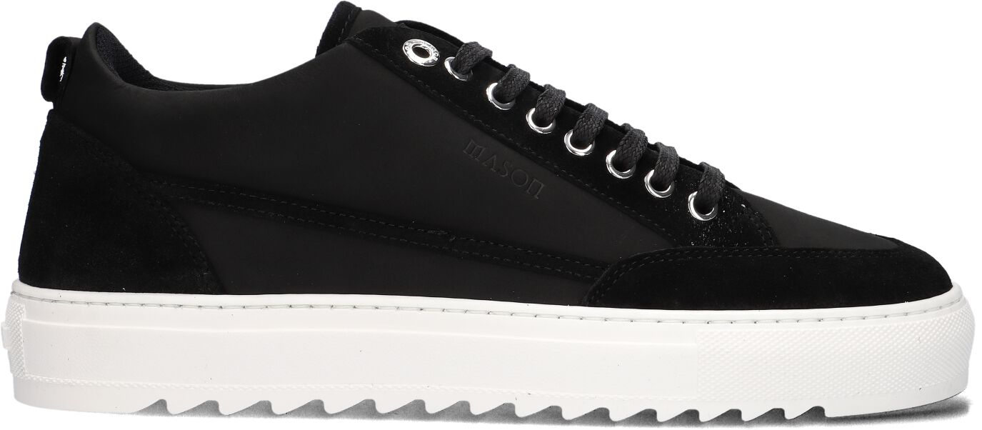 Mason Garments Sneakers
Heren Tia Mescolare, Maat: 44, Materiaal: Leer, Kleur: Zwart