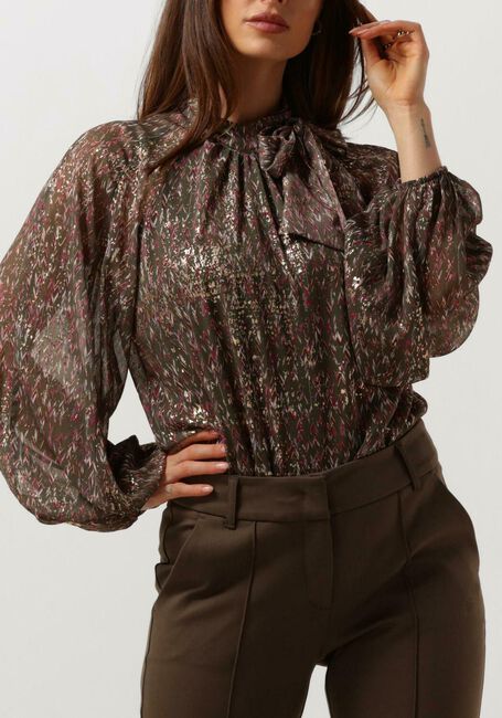 Multi SUMMUM Blouse TOP ARROW FOIL PRINT - large