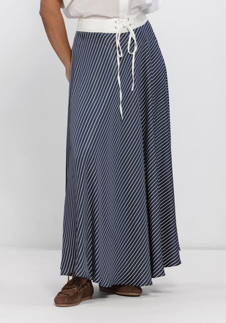 Donkerblauwe JOHNY Rokken EVA LONG SKIRT - large