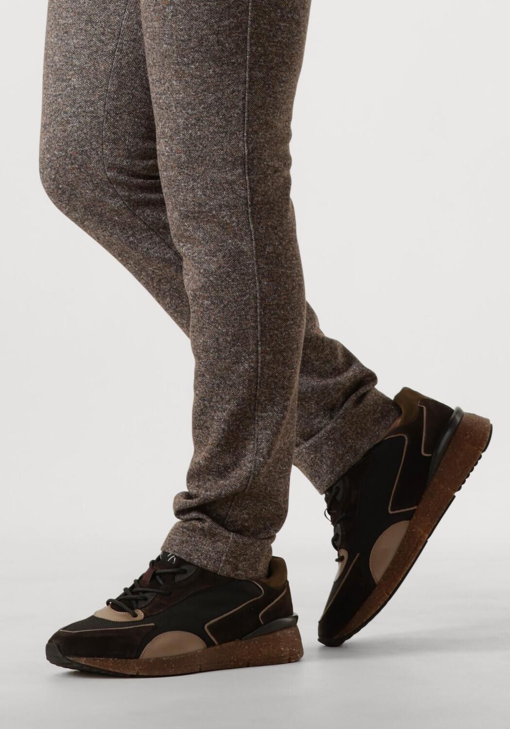 Bruine GREVE Lage sneakers WALKER H 7285 - large