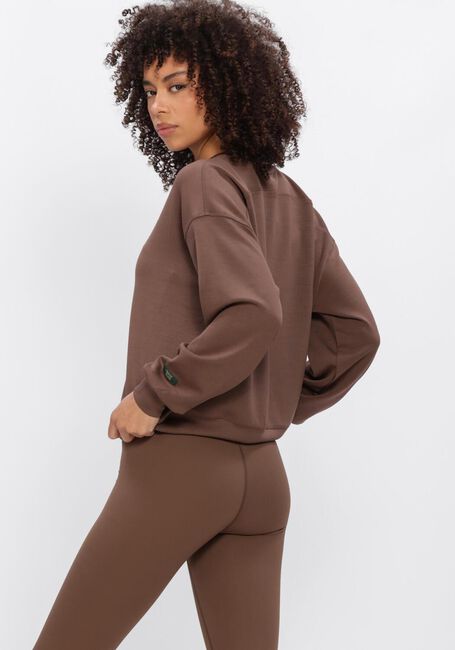 Bruine MERCER AMSTERDAM Sweater THE MERCER SCUBA CREWNECK W - large