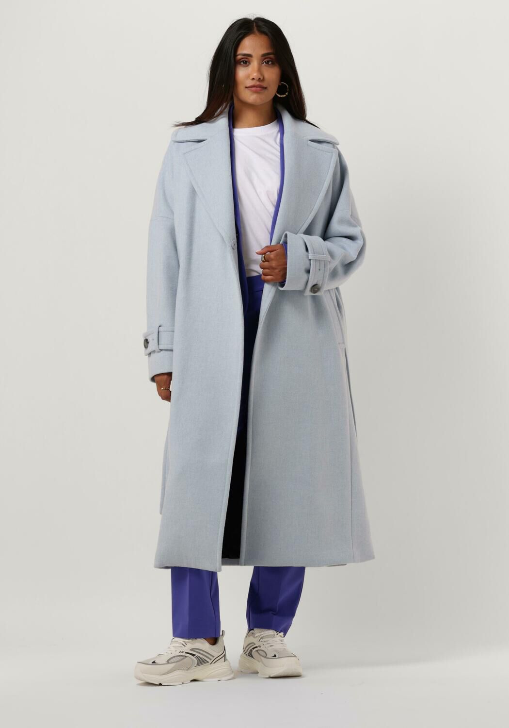 Beaumont Mantel Dames Lux, Maat: 42, Kleur: Lichtgrijs