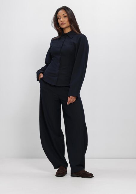 Donkerblauwe AMAYA AMSTERDAM Wijde broek EVI PANTS - large