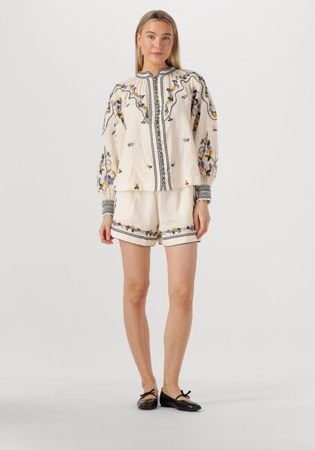 Gebroken wit SCARLETT POPPIES Blouses FEMME TOP - large