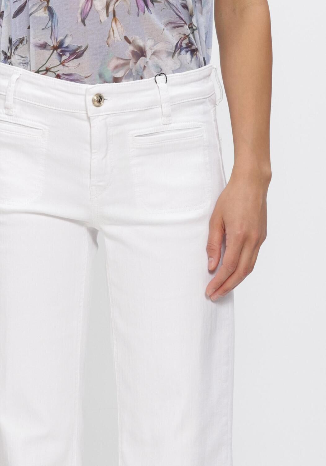 Witte CAMBIO Wide jeans TESS - large