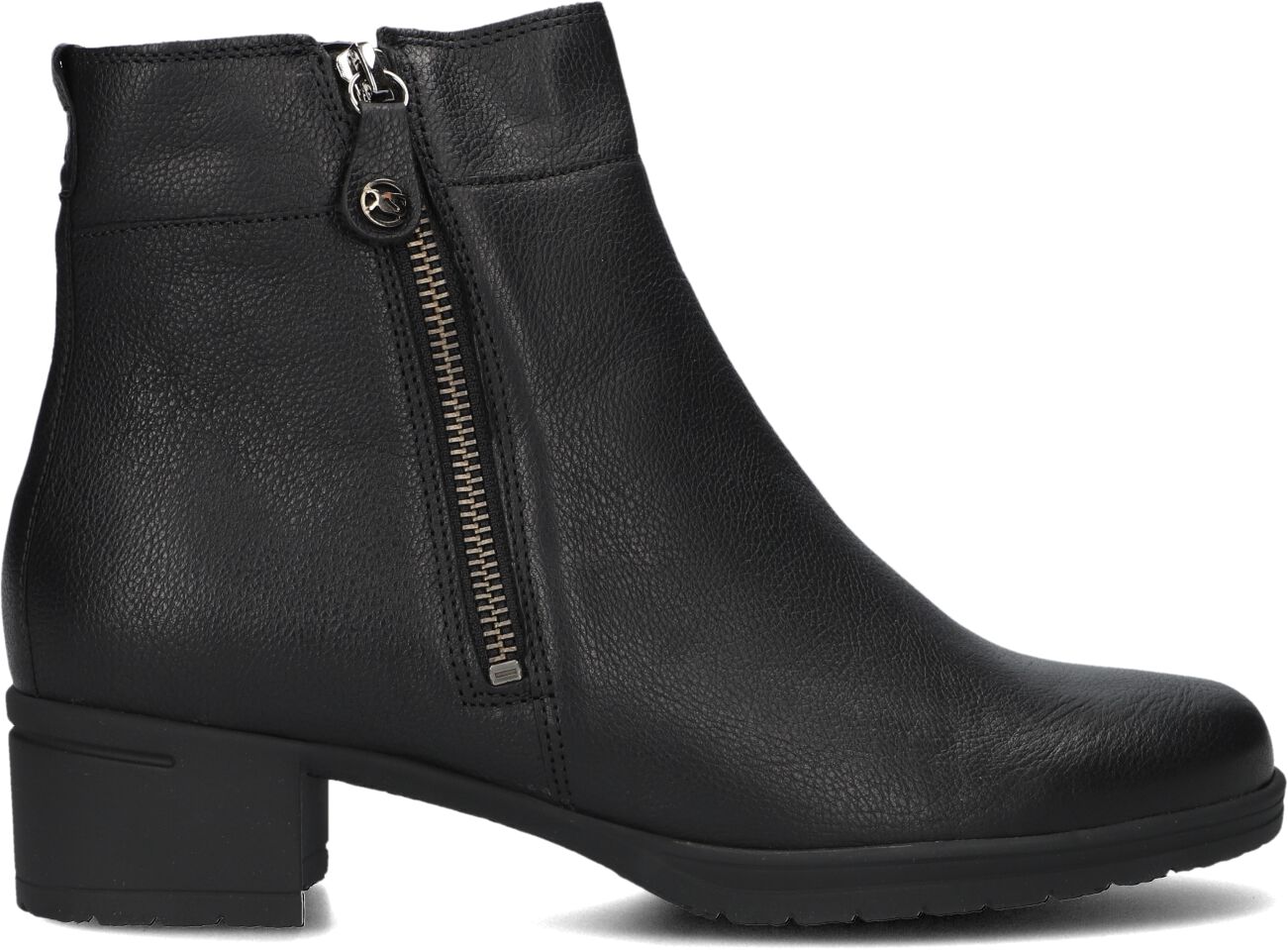 Hartjes Boots
Dames Led H Rits Booty, Maat: 42, Materiaal: Leer, Kleur: Zwart