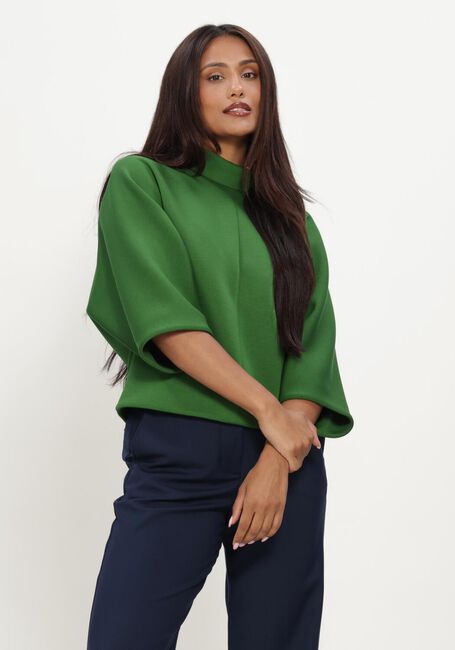 Groene NATAN Top TOP MANCHES 3/4 - large