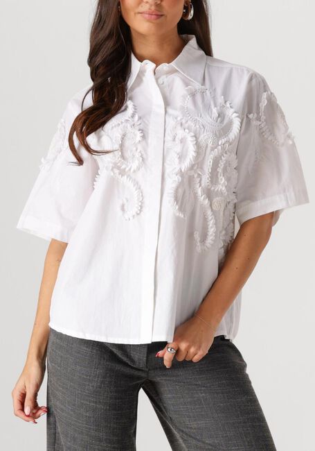 Witte COPENHAGEN MUSE Blouses CMVATAN-SHIRT - large