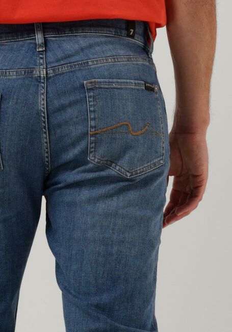 Blauwe 7 FOR ALL MANKIND Slim fit jeans SLIMMY TAPERED STRETCH TEK NOMAD - large