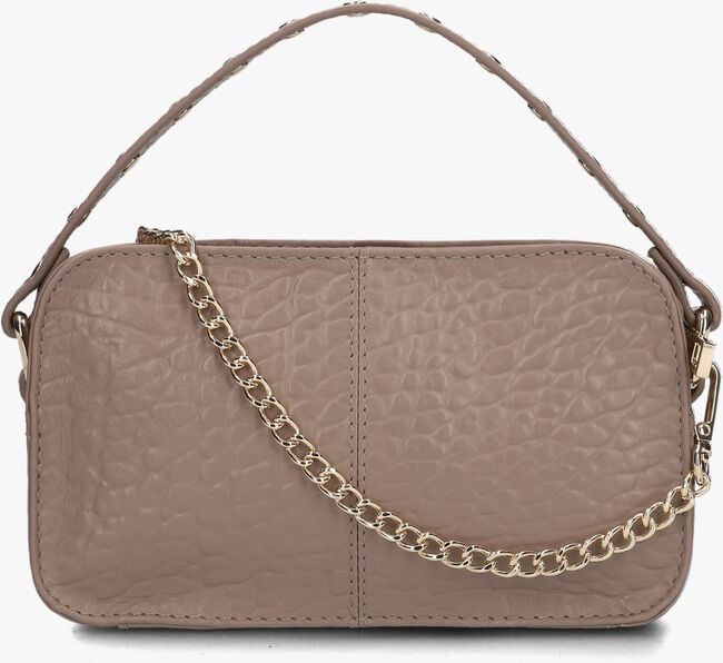 Taupe NÚNOO Schoudertas HELENA EYELET Taupe NÚNOO Schoudertas HELENA EYELET - large