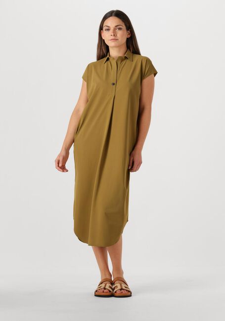 Khaki PENN & INK Mini jurk DRESS - large