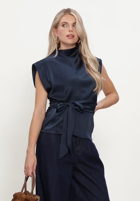 Donkerblauwe LINA LOCCHI Top LL-BARBARA - large