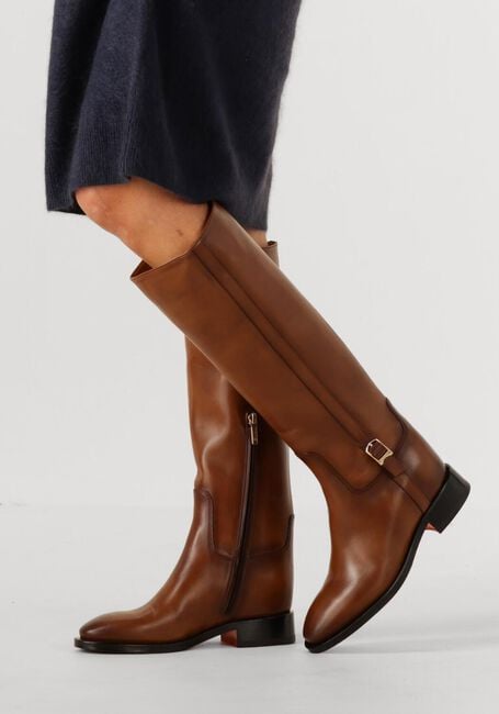 Cognac SANTONI Hoge laarzen 71084 - large