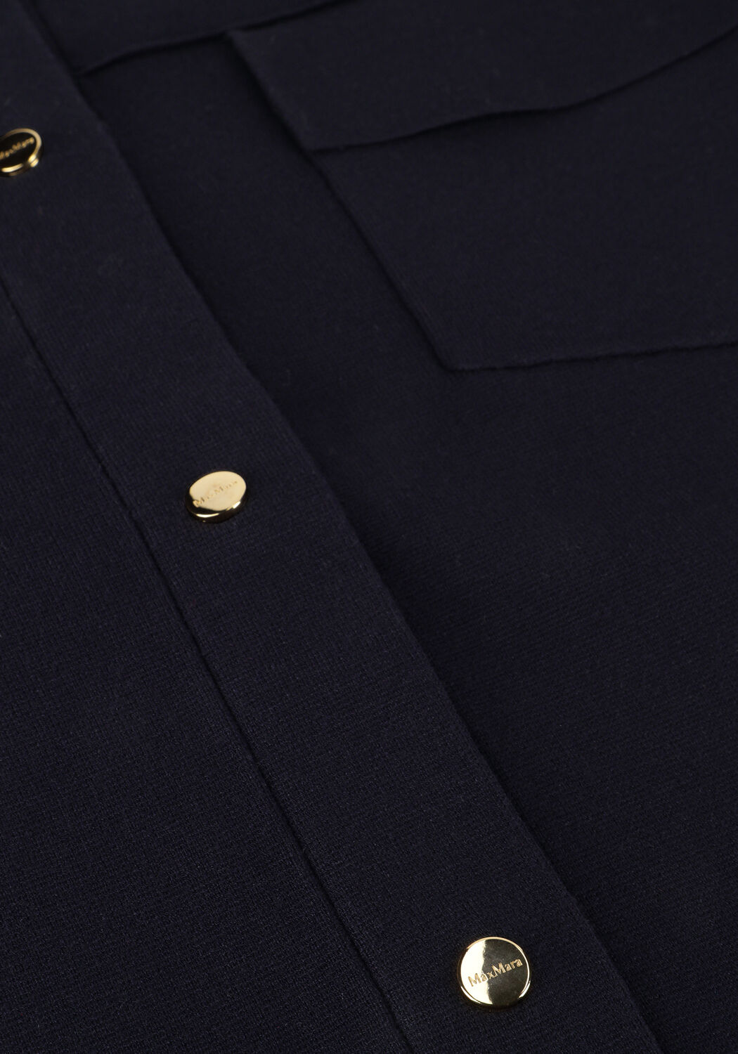 Donkerblauwe MAX MARA Vest ZUM - large