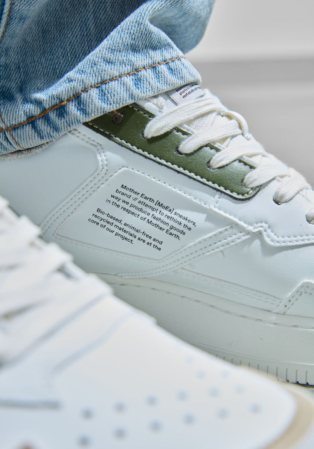 Witte MoEa Lage sneakers MOEA-BAGSN1 - large