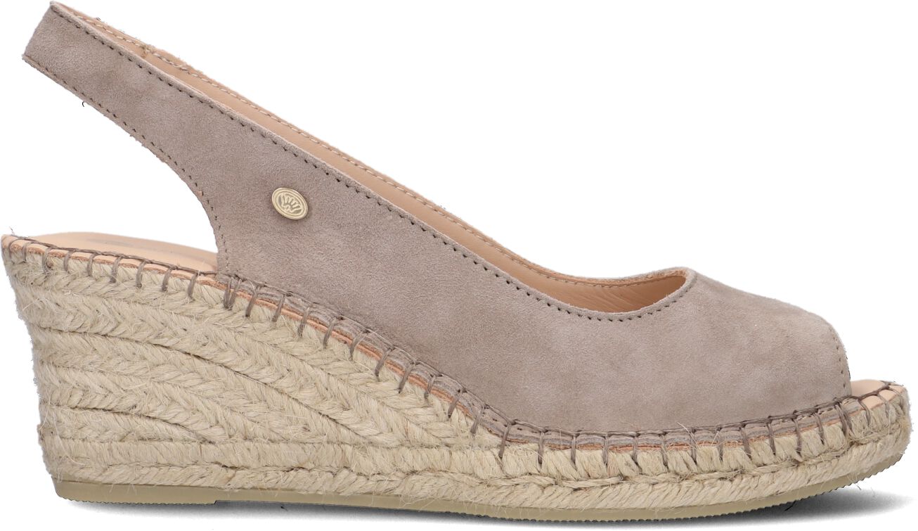 Fred de la Bretoniere Espadrilles
Dames 153010240, Maat: 37, Materiaal: Suède, Kleur: Taupe