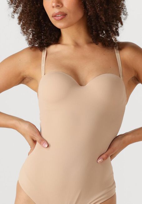Beige WOLFORD Top MAT DE LUXE FORMING STRING BODY - large