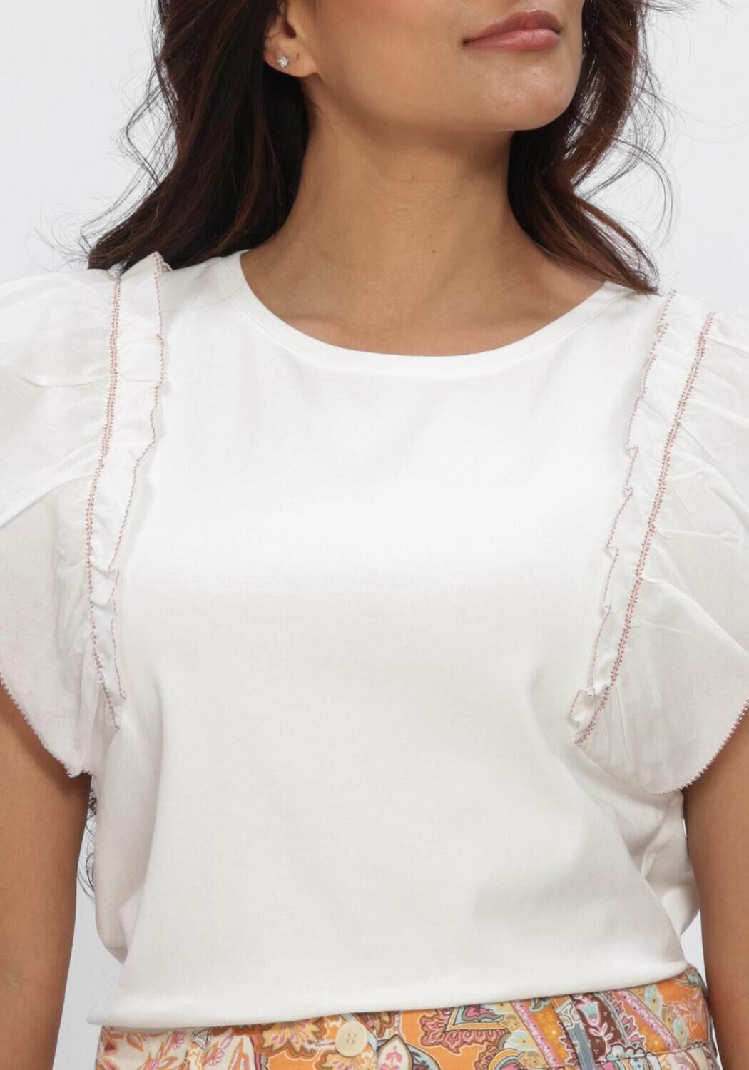 Witte MARC CAIN COLLECTION Tops & T-shirts AC 48.63 J15 - large