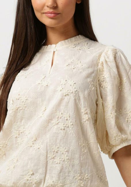 Gebroken wit SUMMUM Top TOP SMALL FOWER 3D - large
