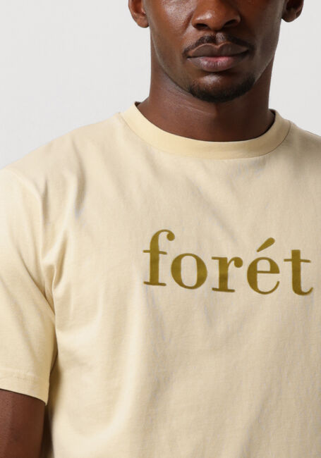 Beige FORÉT T-shirt RESIN T-SHIRT - large
