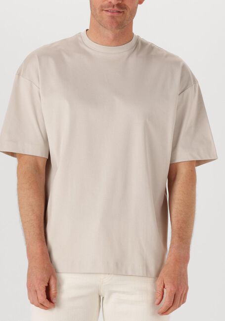 Creme VALENZA T-shirt 1026 INTERLOCK SUPIMA OVERSIZED T SHIRT - large