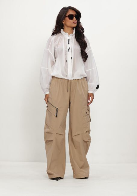 Beige HAUTE L'AMITI&Eacute; Cargobroeken AIR ZIP TALL PANT - large
