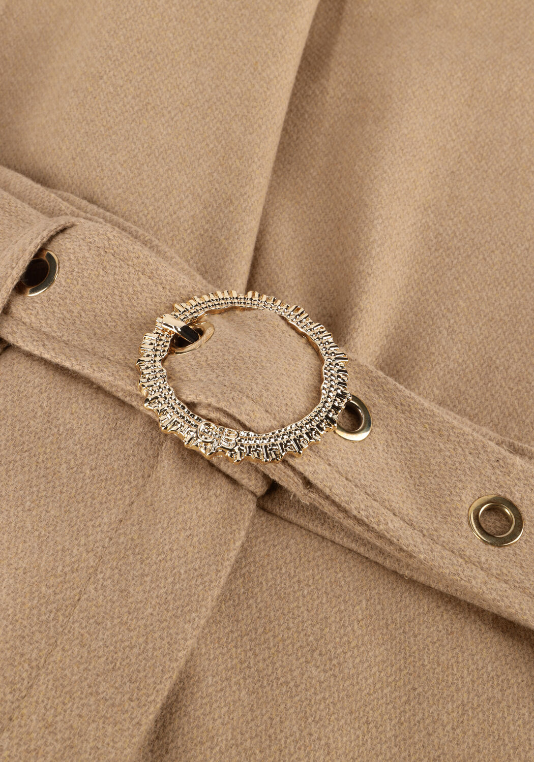 Zand CAROLINE BISS Wijde broek 4531 - large