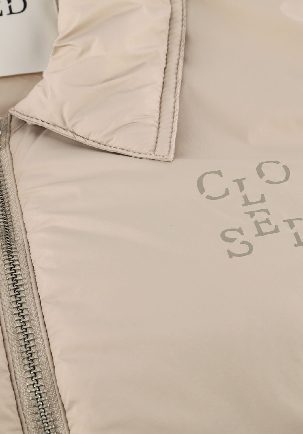 Beige CLOSED Gewatteerde jas SPORTIVE BLOUSON - large