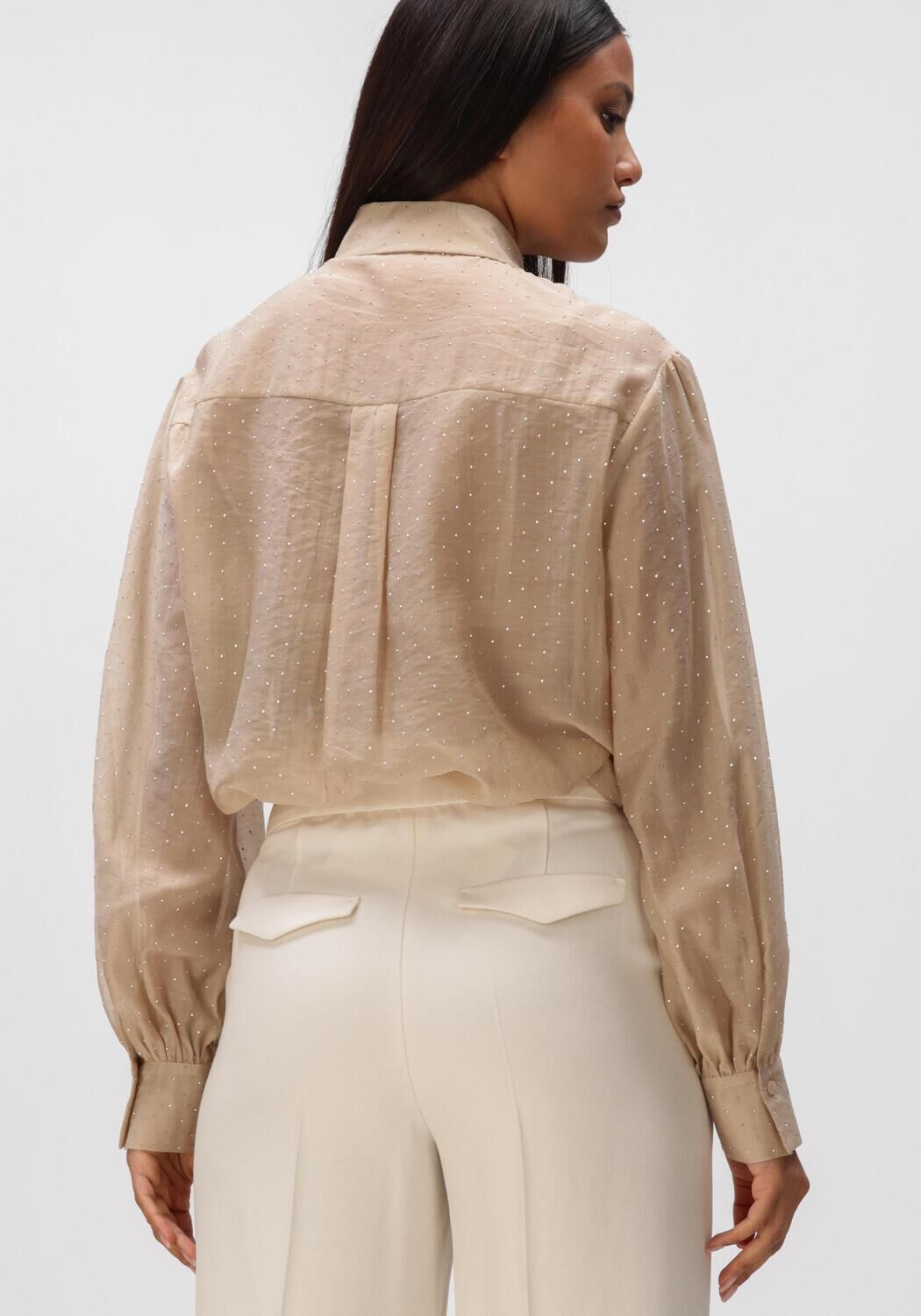 Beige LUISA CERANO Blouses 238657/3805 - large