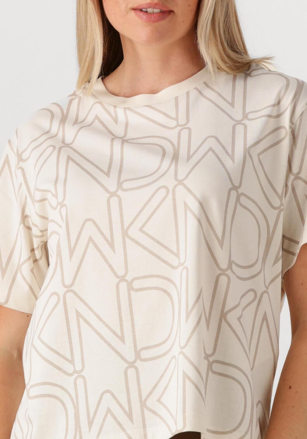 Witte MAX MARA T-shirt ACLINE - large