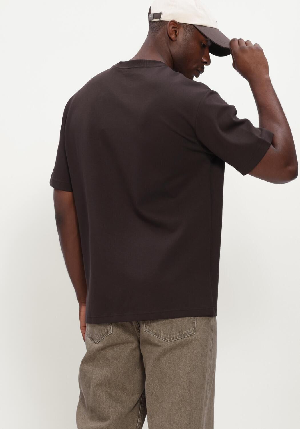 Bruine NN.07 T-shirt NAT SS LOGO TEE 3457 - large
