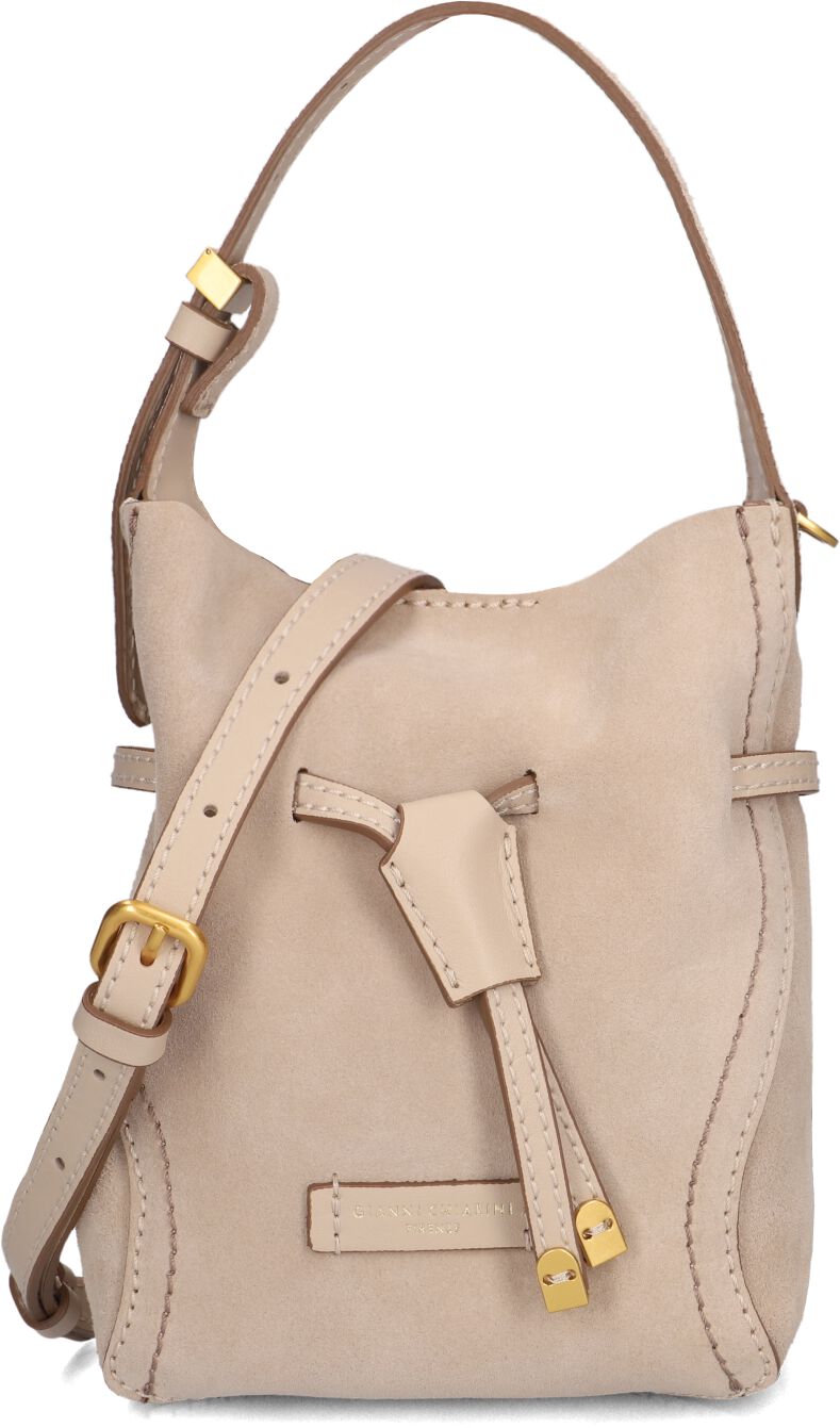 Gianni Chiarini Gianni Chiarini Schoudertas Dames Sienna 11785, Materiaal: Suède, Kleur: Beige