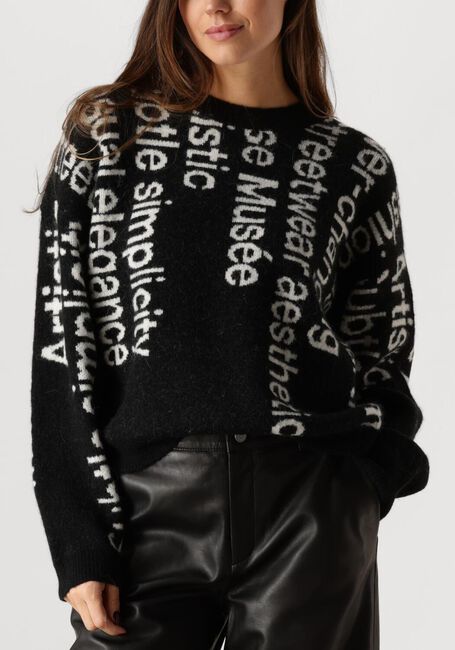 Zwarte COPENHAGEN MUSE Trui CMIBRA-PULLOVER - large