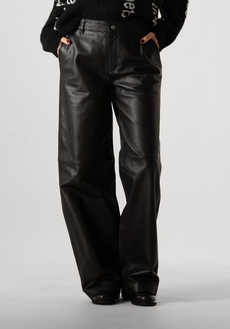 Zwarte COPENHAGEN MUSE Wijde broek CMROYAL-PANTS - large