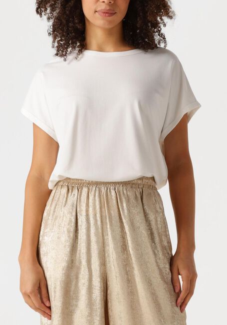 Witte KNIT-TED T-shirt EMMA - large