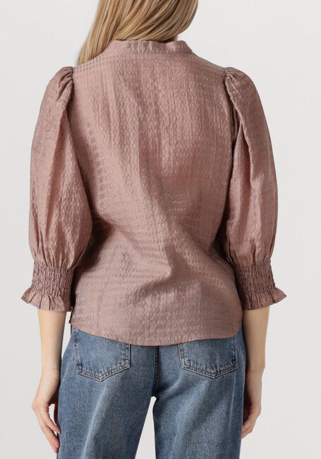 Taupe CO'COUTURE Blouses CHARLIECC FRILL SS SHIRT - large