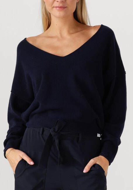 Donkerblauwe PENN & INK Trui JUMPER W25B344 - large