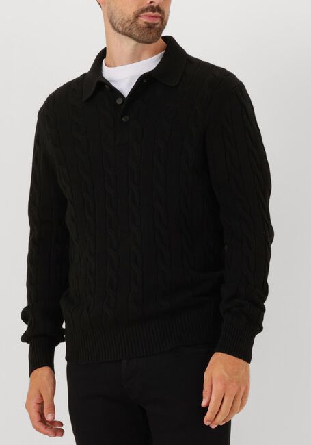 Zwarte GRAN SASSO Trui TENNIS L SLV SKIPPER - large