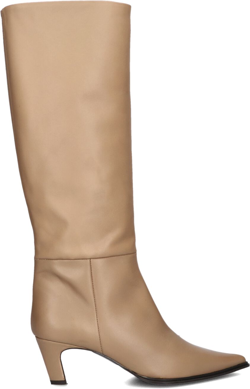 Zinda Hoge Laarzen Dames 3245, Maat: 39, Materiaal: Leer, Kleur: Beige afbeelding