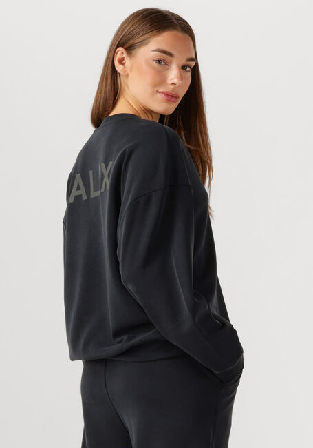 Antraciet ALIX THE LABEL Trui LADIES KNITTED V-NECK SWEATER - large