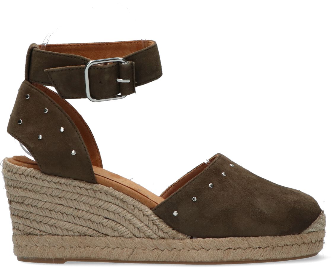Unisa Espadrilles
Dames Cliver, Maat: 35, Materiaal: Suède, Kleur: Groen