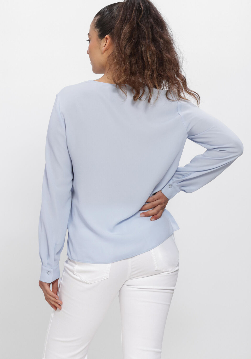 Blauwe MARC CAIN COLLECTION Blouses AC 51.26 W90 - large