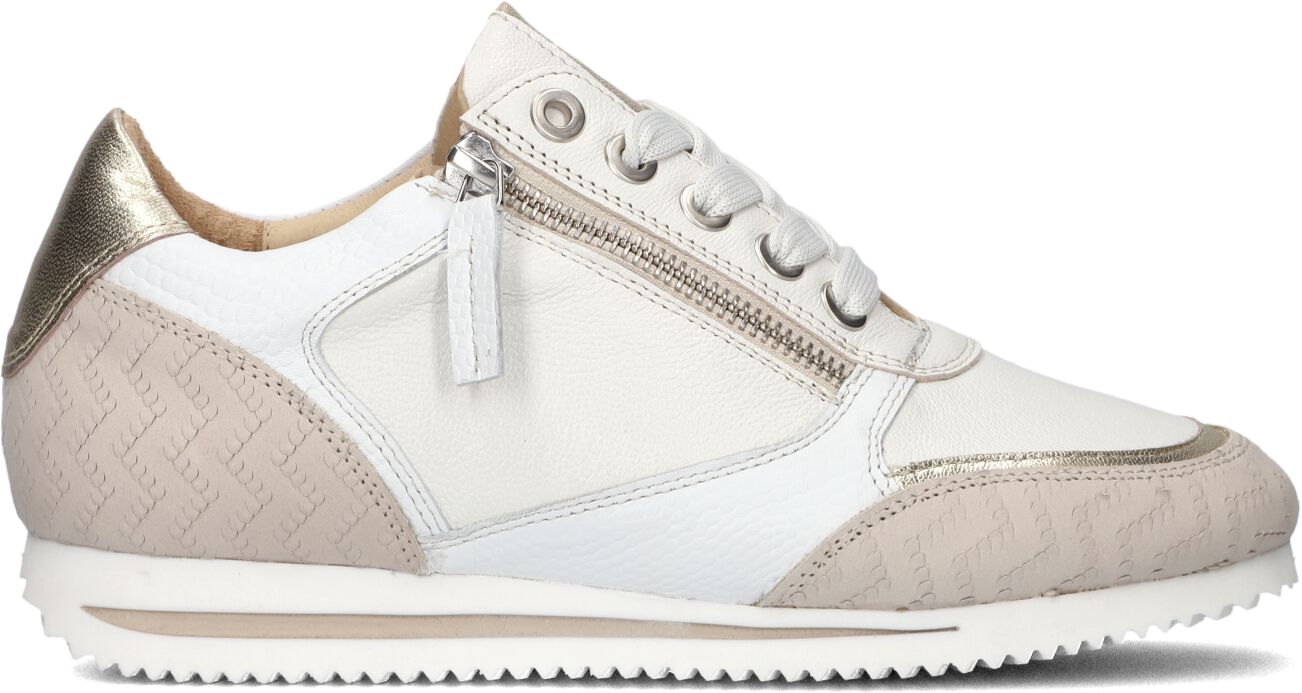 Mace Lage Sneakers Dames M3103, Maat: 40, Materiaal: Leer, Kleur: Beige