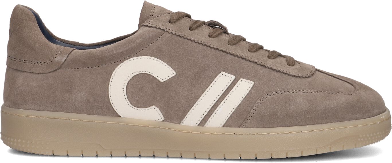 Clay Lage Sneakers Heren Cl124h521, Maat: 40, Materiaal: Suède, Kleur: Beige