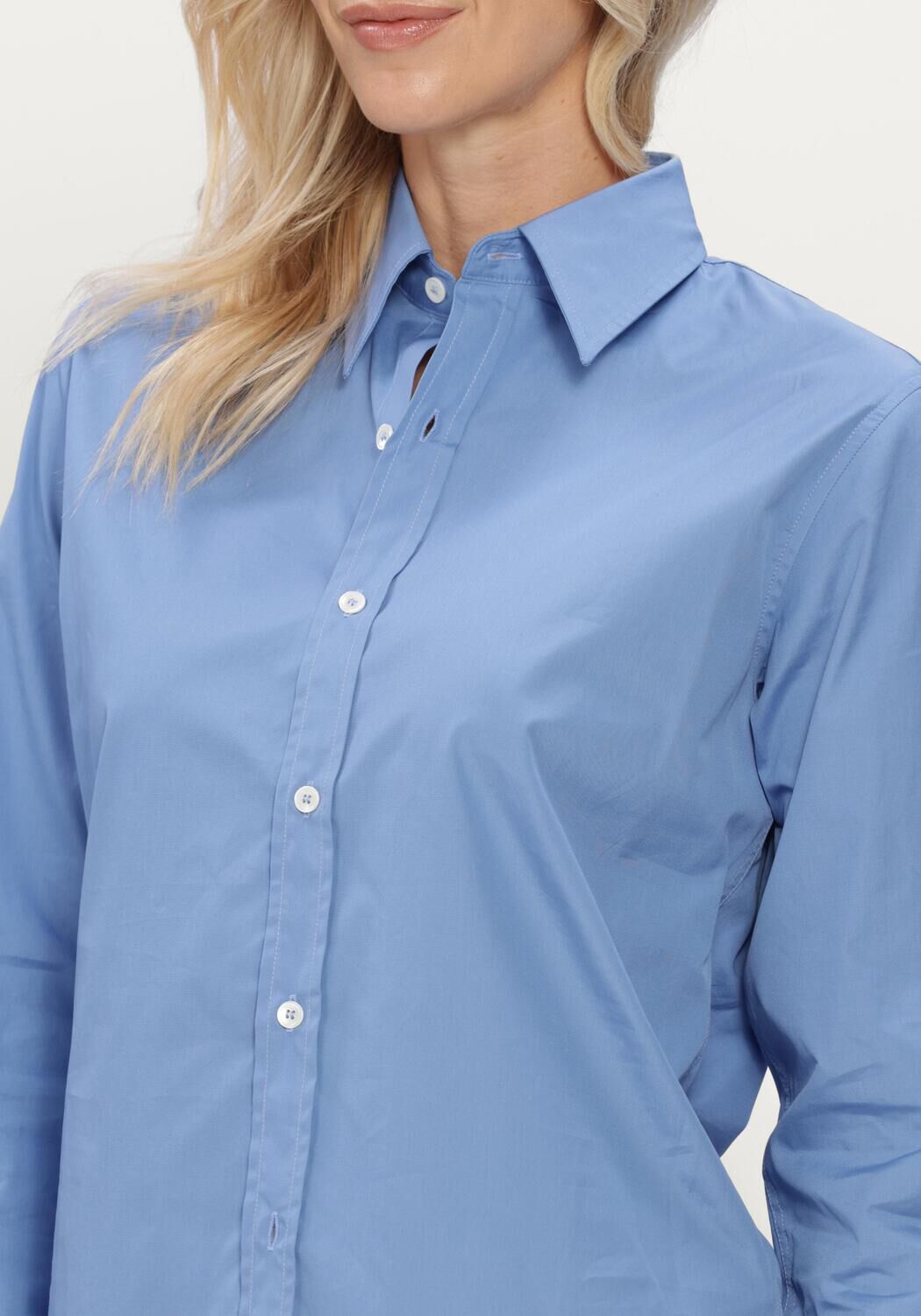 Blauwe APC Blouses CHEMISE KAYLA - large