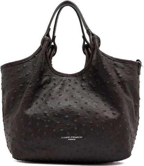 Gianni Chiarini Gianni Chiarini Schoudertas Dames Dua 12669, Materiaal: Leer, Kleur: Bruin