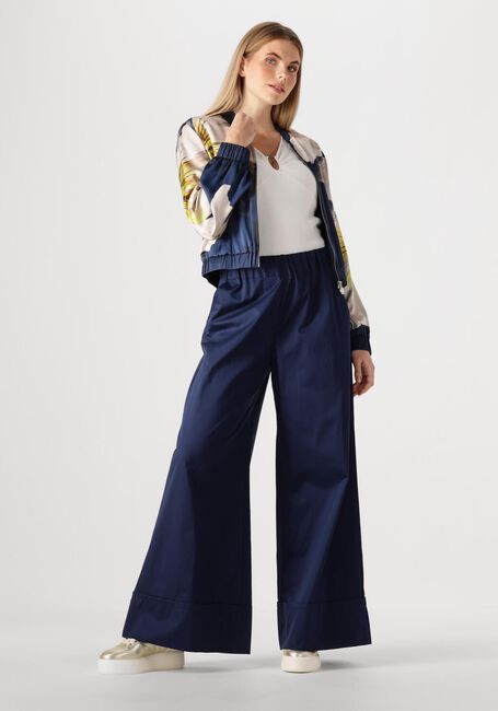 Donkerblauwe CAROLINE BISS Pantalon 1528 - large