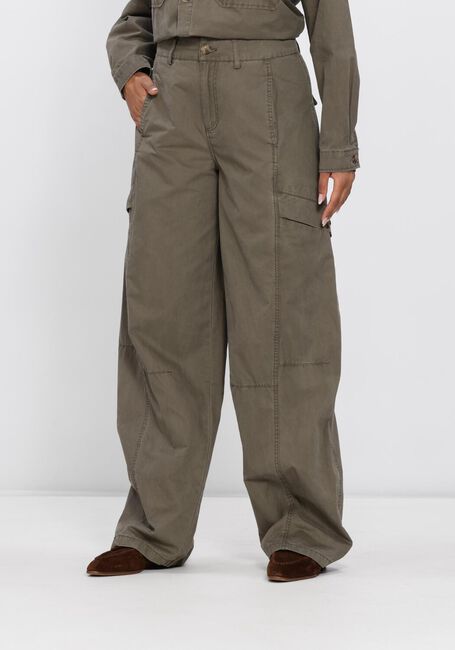 Groene CO'COUTURE Broeken EVELYNCC BARREL LL PANT - large