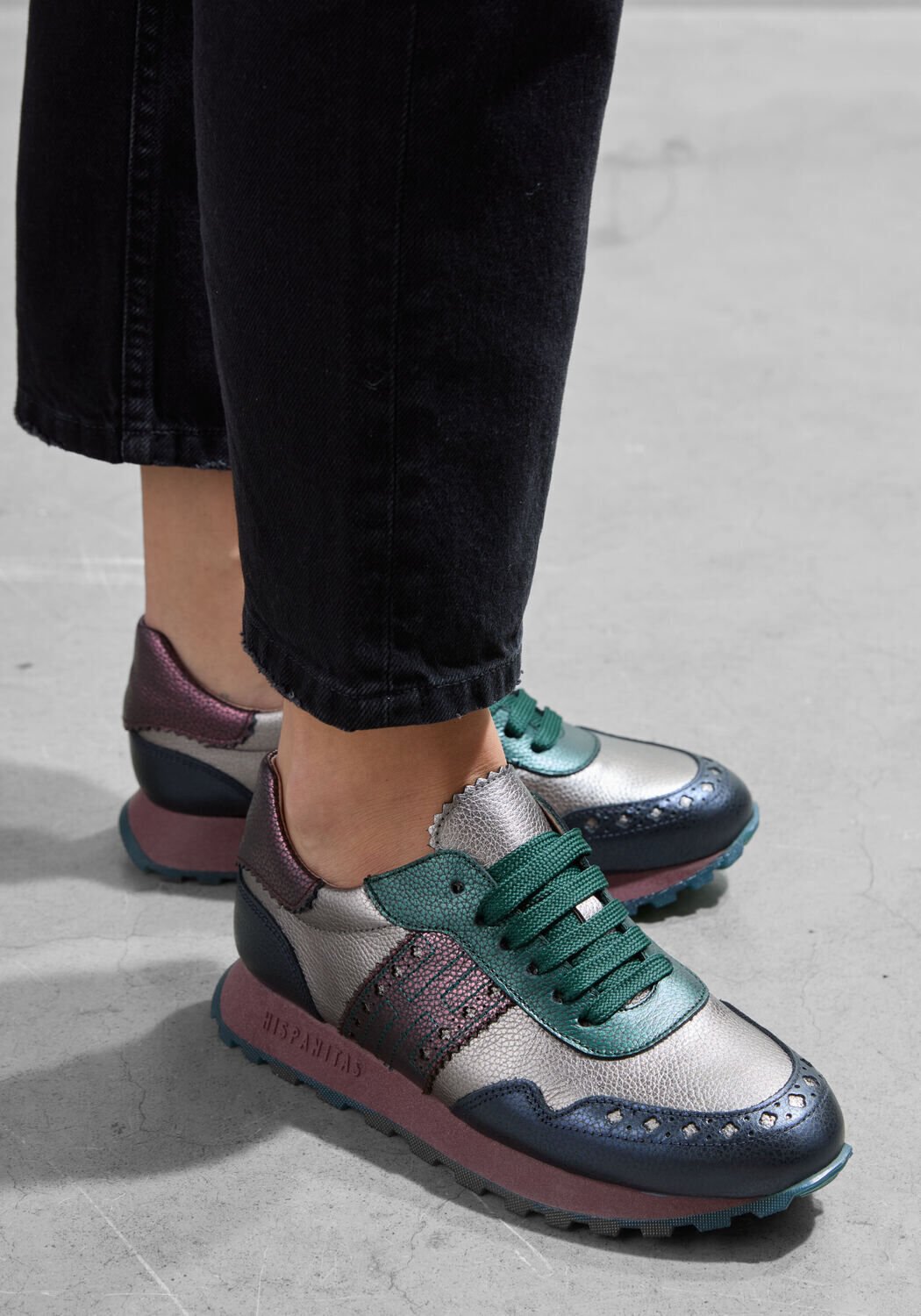 Groene HISPANITAS Sneakers CHI243623 - medium